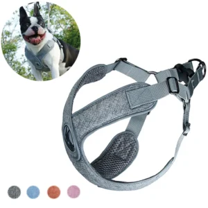 French Bulldog Pet Vest Harnesses for Small Medium Dogs Reflective Puppy Dog Harness and Leash Corgi mascotas Accessories Leads