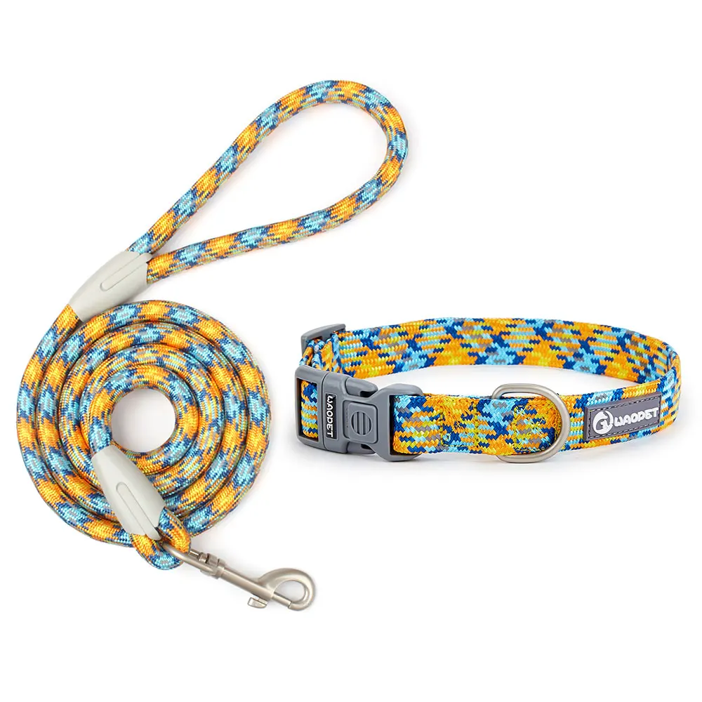 Leashes And Collar Set For Small Medium Large Dogs Pet French Bulldog Chihuahua Pug Outdoor Walking Lead Collar Leash Supplies - Image 8