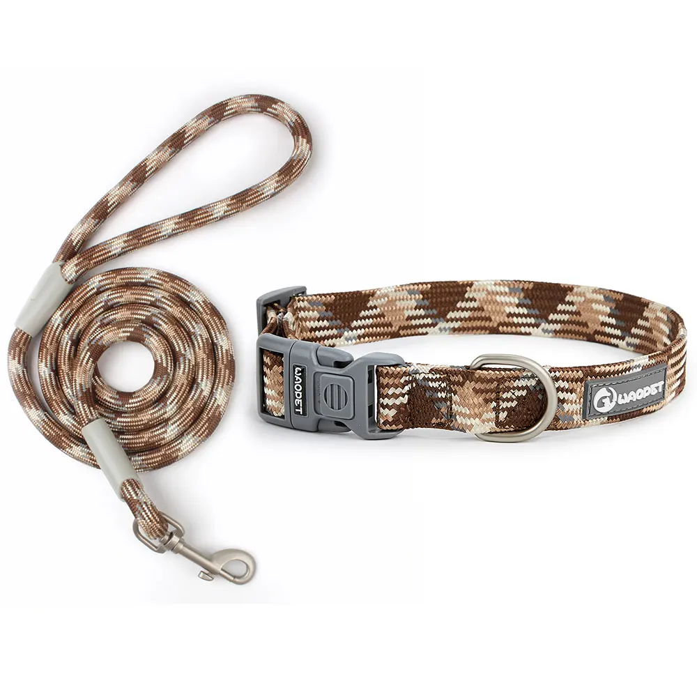 Leashes And Collar Set For Small Medium Large Dogs Pet French Bulldog Chihuahua Pug Outdoor Walking Lead Collar Leash Supplies - Image 9