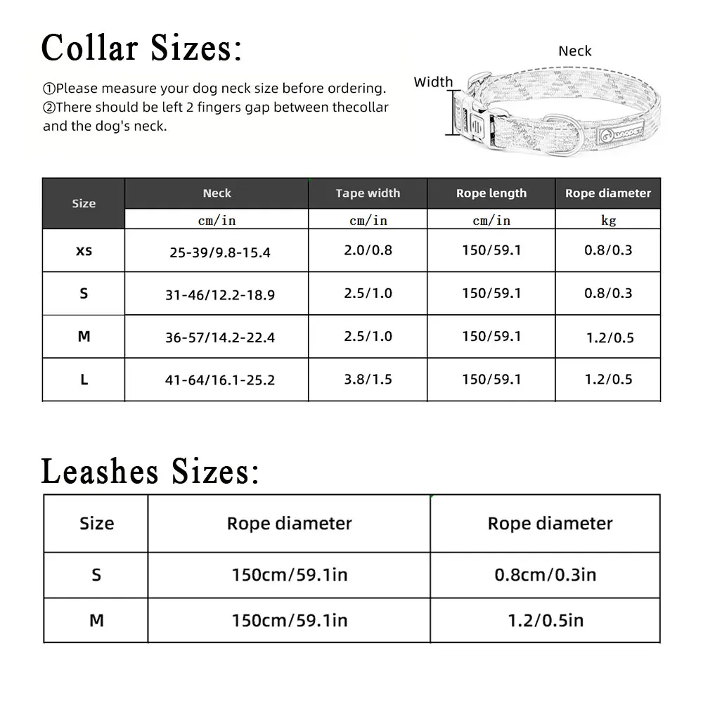 Leashes And Collar Set For Small Medium Large Dogs Pet French Bulldog Chihuahua Pug Outdoor Walking Lead Collar Leash Supplies - Image 6