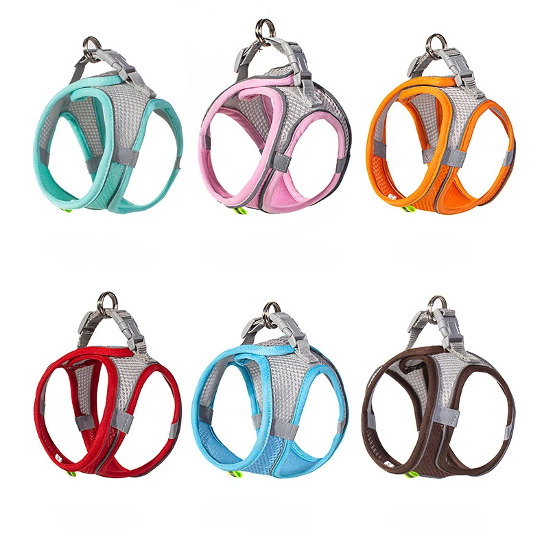 Dog Harness Leash Set for Small Dogs French Bulldog Chihuahua Pug Outdoor Walking Lead Leash Adjustable Puppy Cat Harness Vest - Image 13