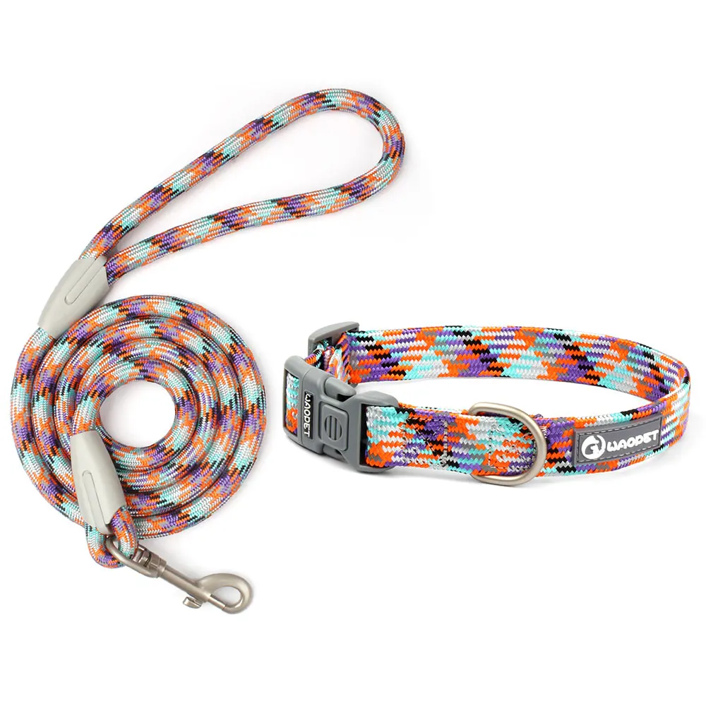 Leashes And Collar Set For Small Medium Large Dogs Pet French Bulldog Chihuahua Pug Outdoor Walking Lead Collar Leash Supplies - Image 7
