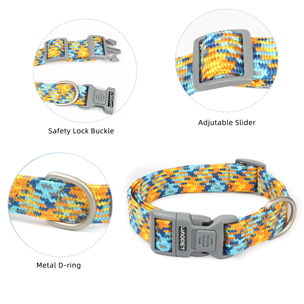 Leashes And Collar Set For Small Medium Large Dogs Pet French Bulldog Chihuahua Pug Outdoor Walking Lead Collar Leash Supplies - Image 26