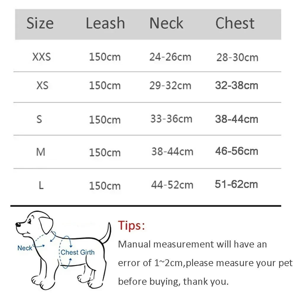 Dog Harness Leash Set for Small Dogs French Bulldog Chihuahua Pug Outdoor Walking Lead Leash Adjustable Puppy Cat Harness Vest - Image 6