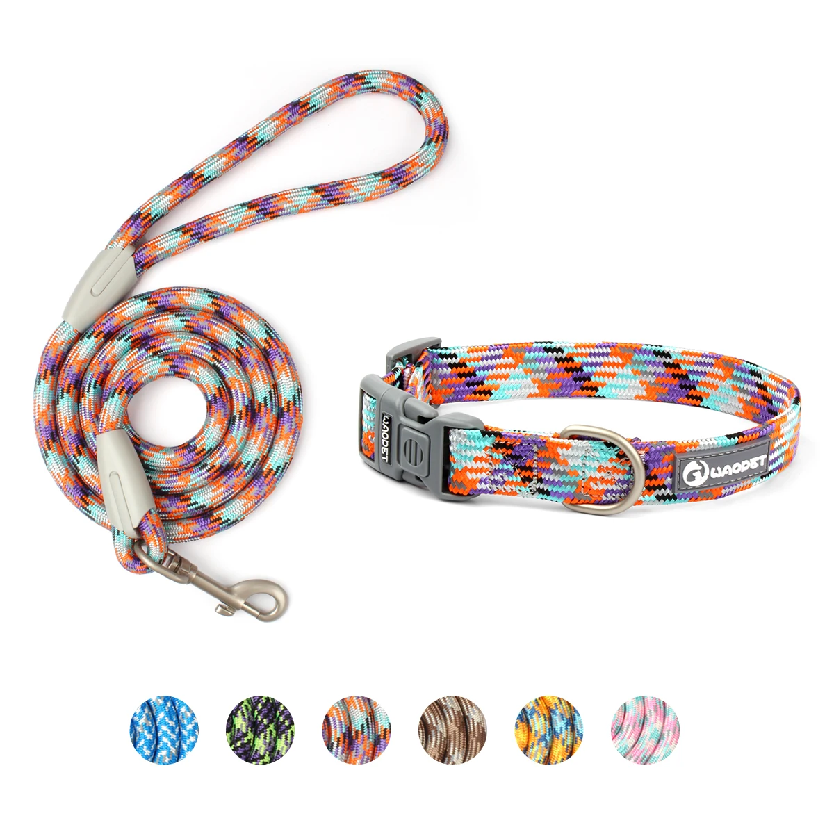 Leashes And Collar Set For Small Medium Large Dogs Pet French Bulldog Chihuahua Pug Outdoor Walking Lead Collar Leash Supplies - Image 13